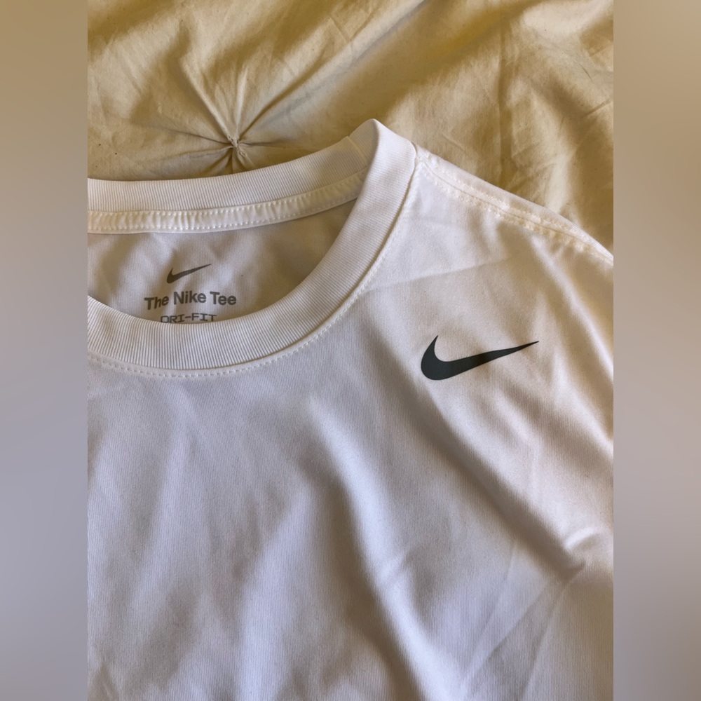 Nike Dri-FIT White Tee